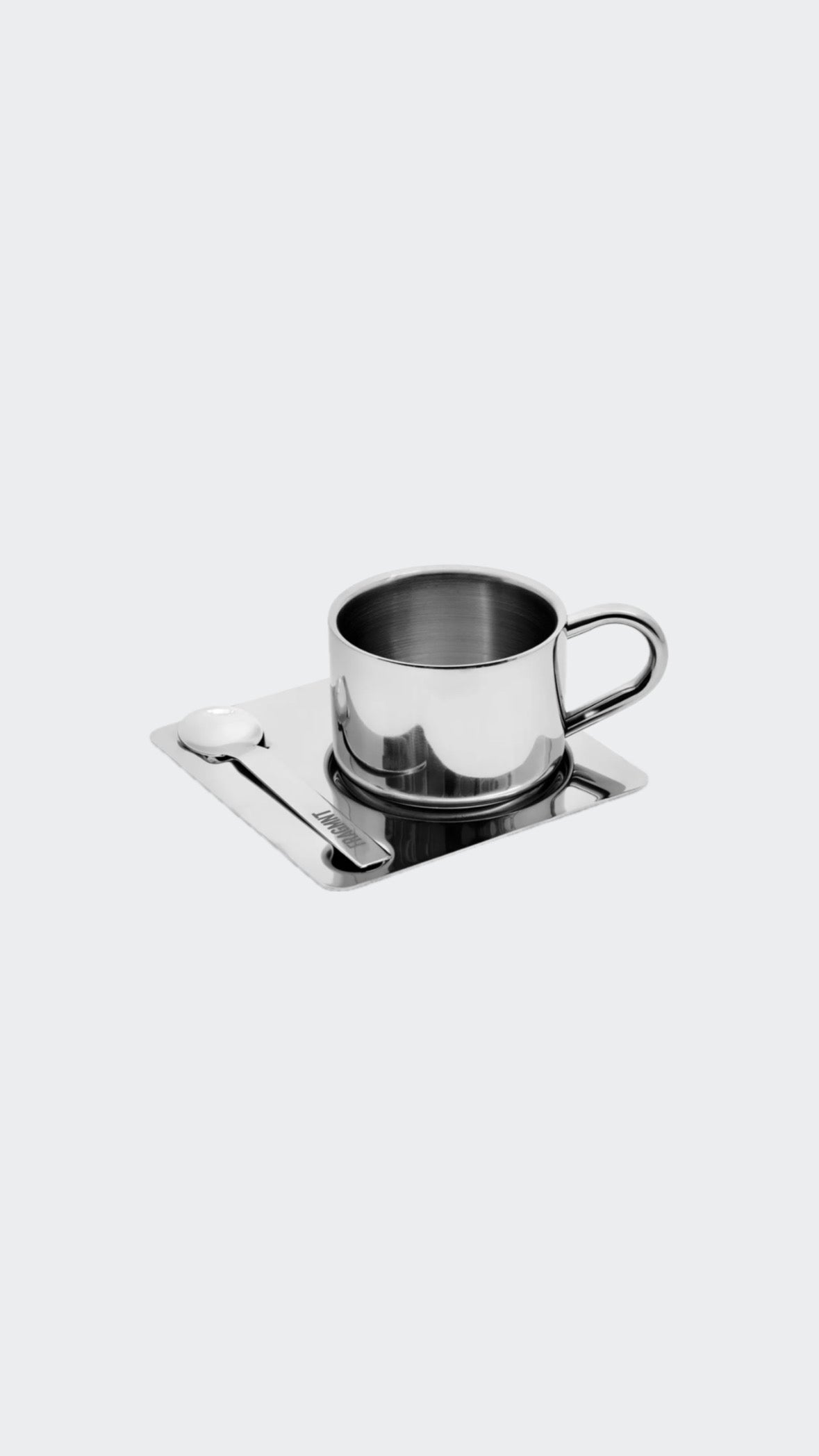 The steel cup